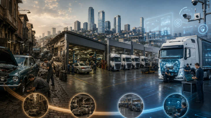 EGZOZ DUMANINDAN YAPAY ZEKAYA: İSTANBUL OTO SANAYİSİNİN TARİHİ